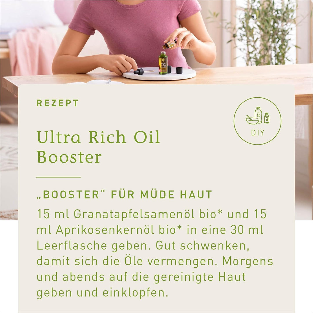 PRIMAVERA Pflegeöl Granatapfelsamenöl bio 30 ml – naturreine Pflanzenkraft – Glasflasche – Aromaöl,