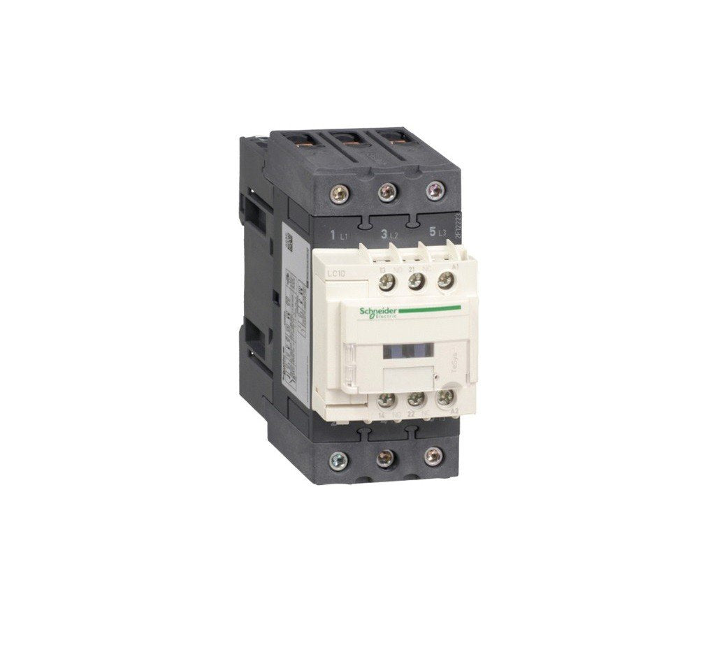 Schneider Electric - Leistungsschütz LC1D 3p, +1S+1Ö, 22 kW, 50 A, 400 V AC3, Spule 230 V AC, LC1D50