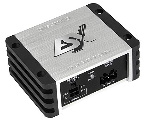 ESX QS-Two-ISO Quantum | 2-Kanal Class D Nano Digital Verstärker 380 Watt Max. Ausgangsleistung
