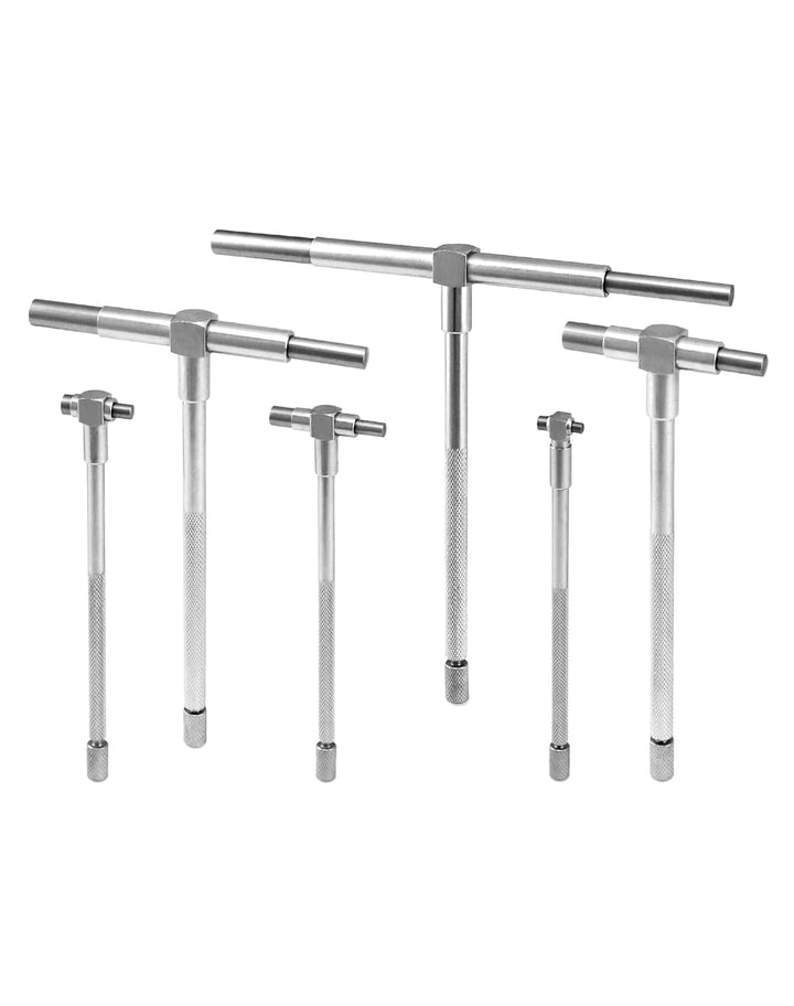 QWORK® Teleskoplehren 8mm - 150mm Innendurchmesser Einstellbar, 6 Stück/Set