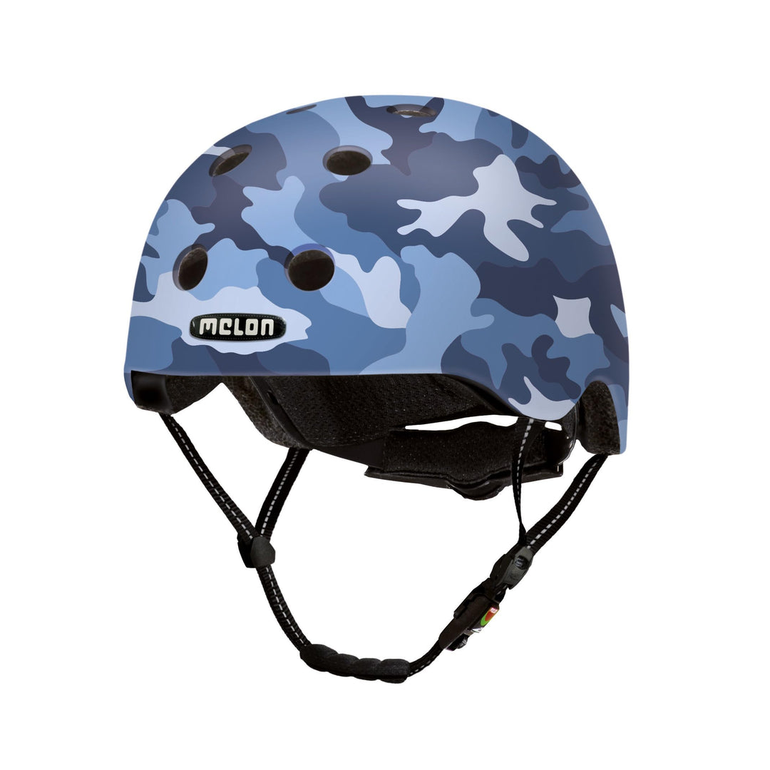 MELON Leichter Unisex Helm für Erwachsene und Kinder, Urban Active XXS-S Blau, XXS-S Blau