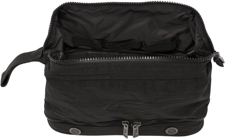 camel active bags Journey Herren Kulturtasche Kulturbeutel Schwarz 26,5 x 12,5 x 16 Schwarz, 26,5 x
