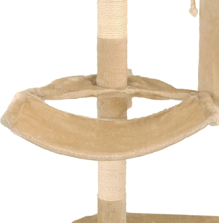 Homgoday Katzenspielzeug, Katzenspielzeug, Kratzbaum für Katzen, Kratzbaum, Katzenbaum mit Sisal-Kra