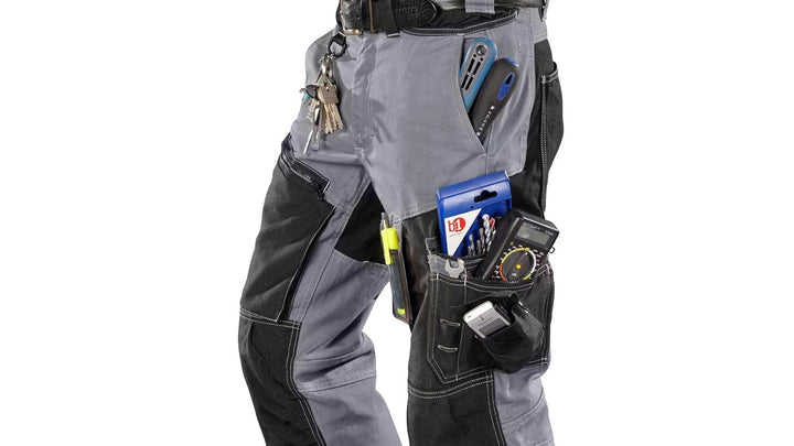 Blåkläder 15001370 Werker Hosen X1500, Grau / Schwarz, C60 C60 Grau/Schwarz, C60 Grau/Schwarz