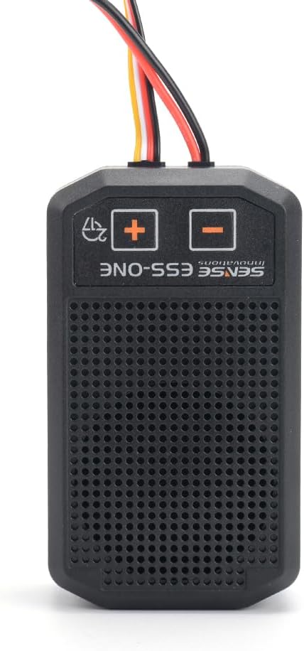 ESS-ONE Plus Fahrzeug-Motor-Sound-Simulator-Lautsprecher für Losi 1/4 Promoto-MX RC Motorrad