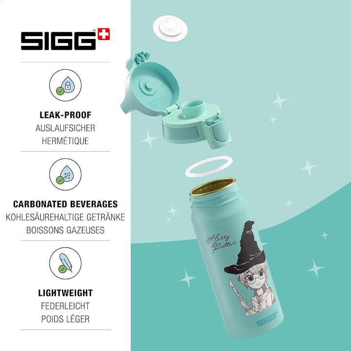 SIGG - Alu Trinkflasche Kinder - WMB ONE - Für Kohlensäurehaltige Getränke Geeignet - Auslaufsicher