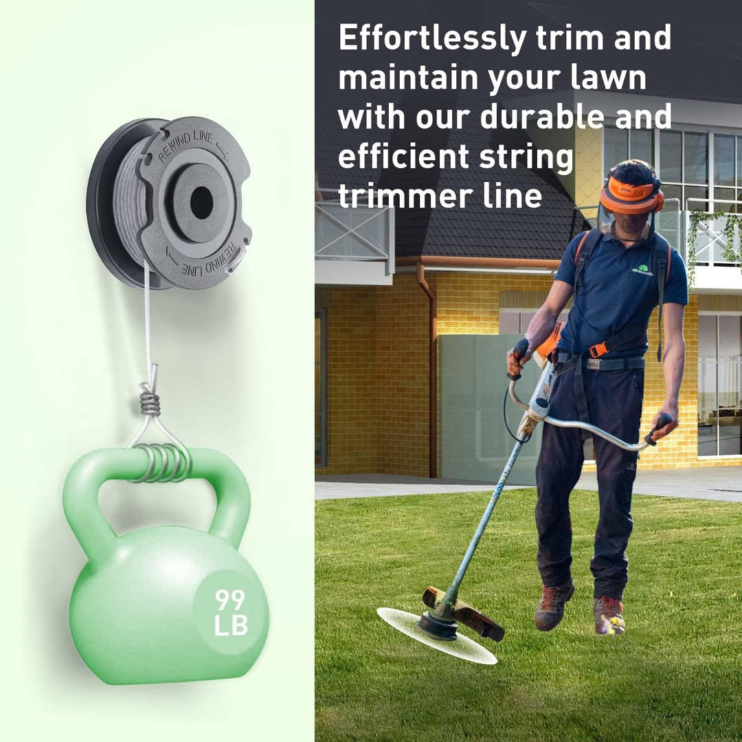 Rasentrimmer Spule für Bosch Rasentrimmer - 10 Stück Trimmer Spule F016800569 Kompatibel Mit Bosch A