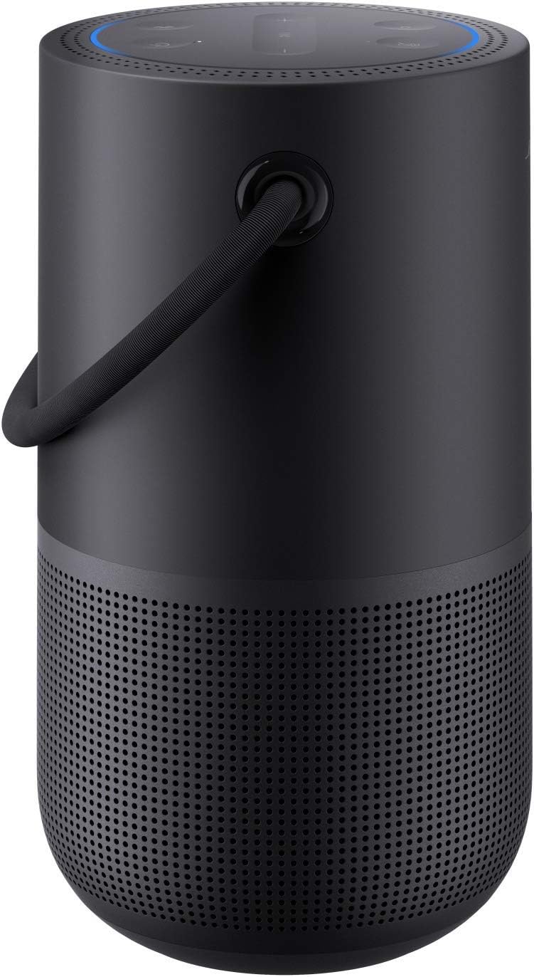 Bose Portable Smart Speaker – mit integrierter Alexa-Sprachsteuerung, in Schwarz, Schwarz