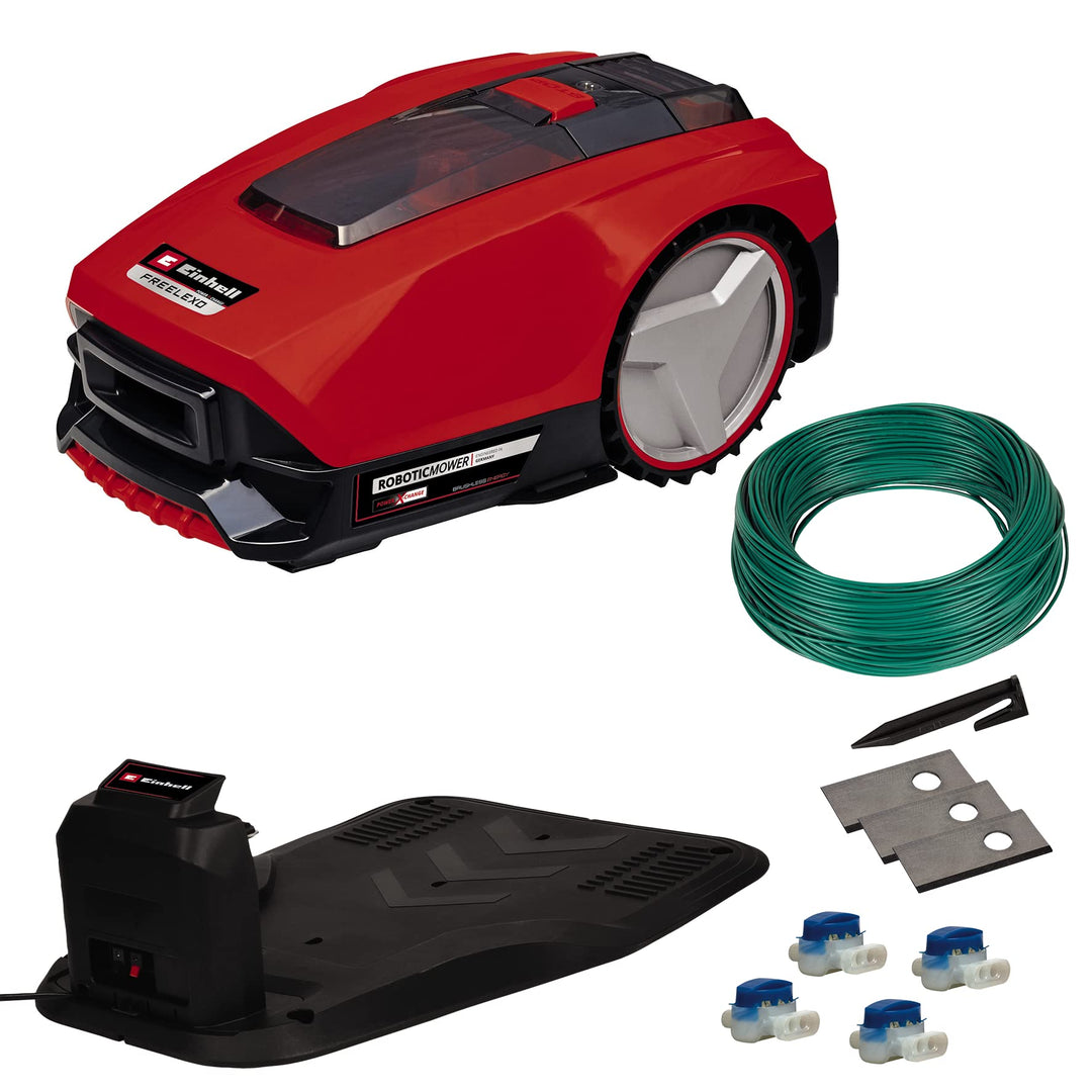 Einhell Rasenmähroboter FREELEXO 300 Solo Power X-Change (Li-Ion Akku, 18V, 300m², Mehrzonen, inkl.
