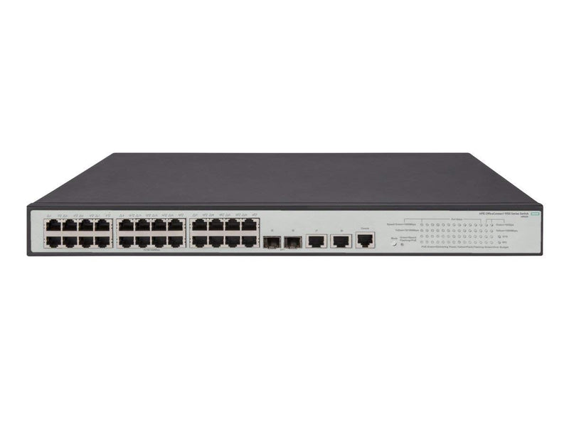 HPE 1950-24G-2SFP+-2XGT-PoE+ Switch, grau