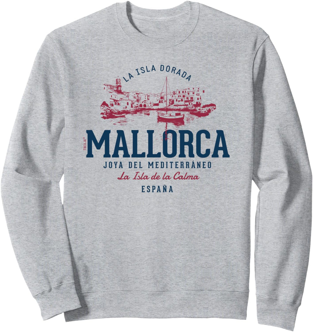 Spanien Retro-Stil Vintage Mallorca Sweatshirt