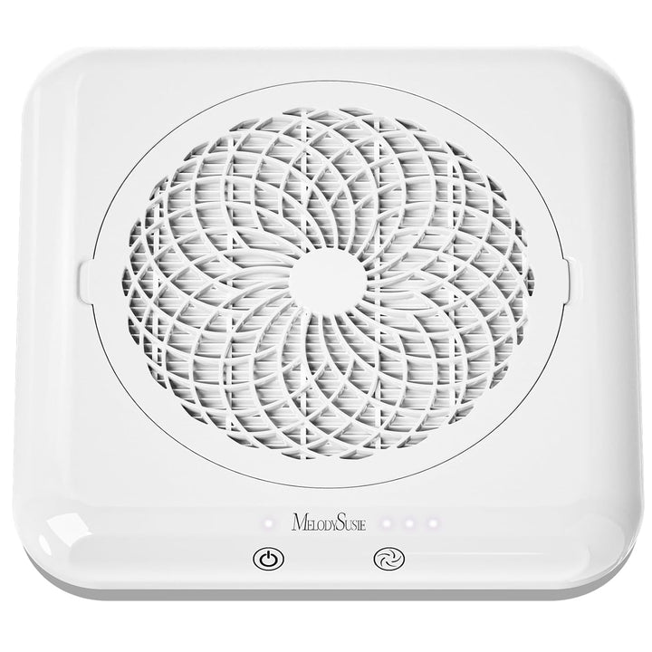 MelodySusie Professioneller Nagelstaubsauger 4500 U/MIN Starker Vakuum Ventilator Staubabsaugung für