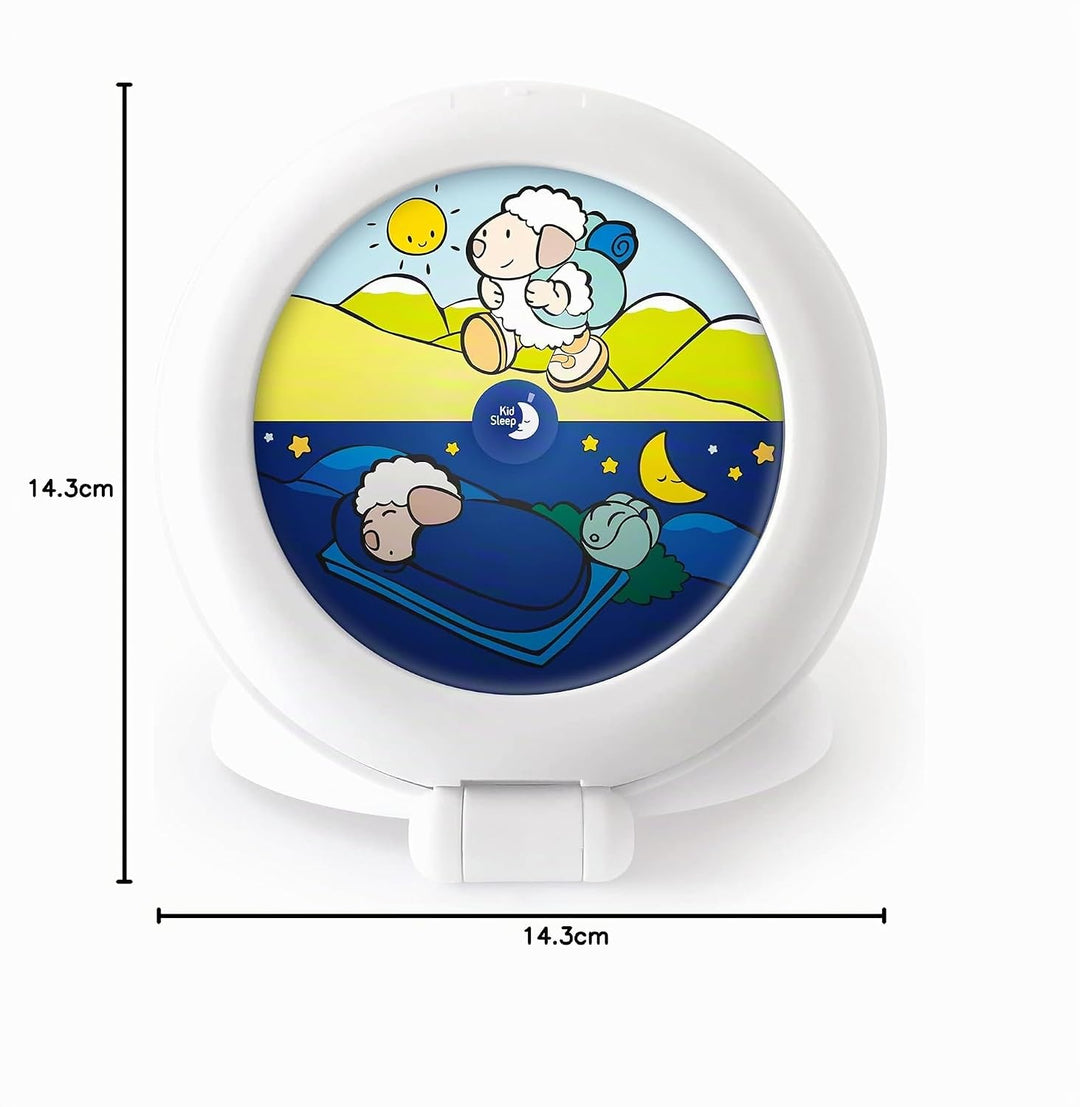 Pabobo - Kid Sleep Wecker, Lernwecker für Kinder, Tag/Nacht, beleuchtet, Mädchen/Jungen, Globetrotte