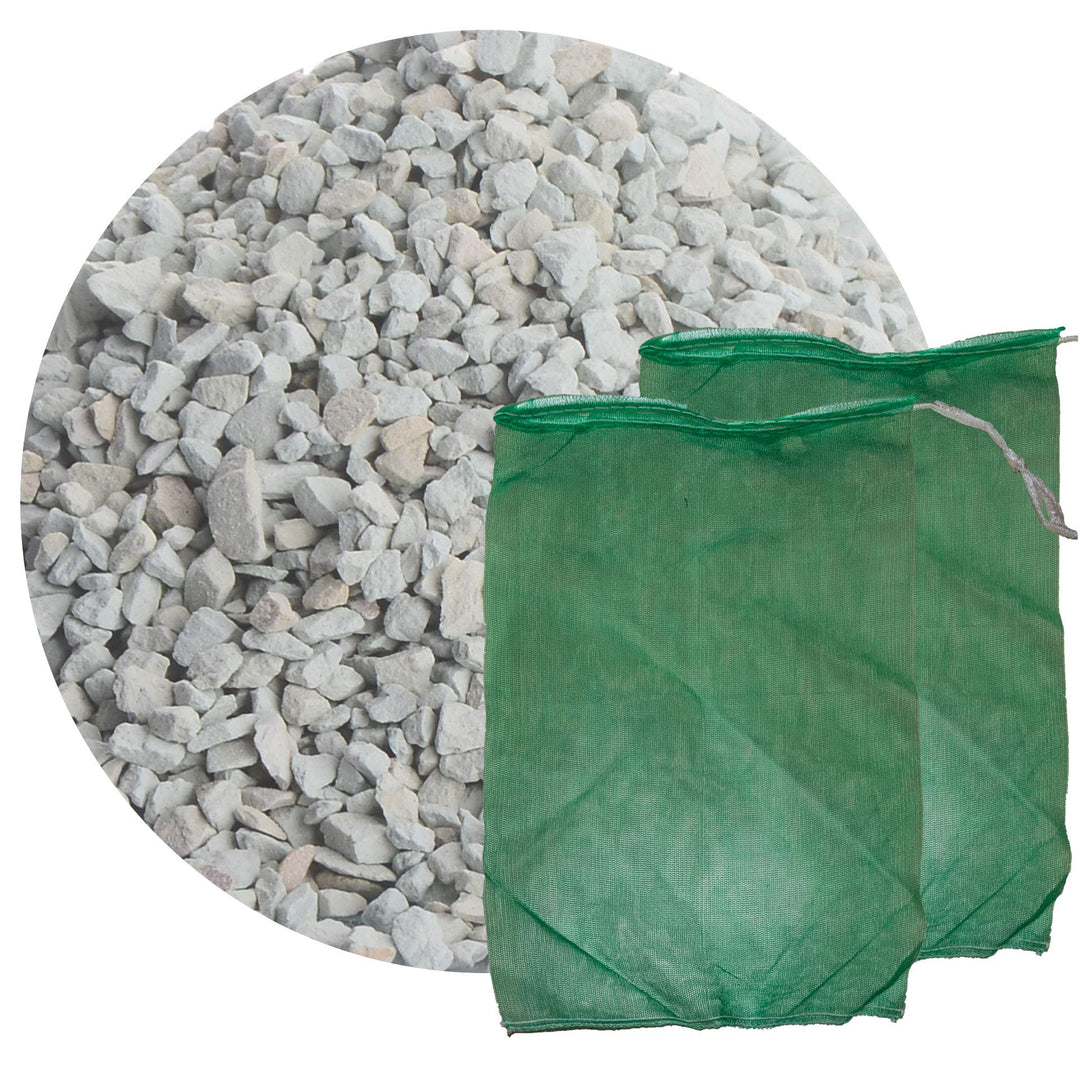 Schicker Mineral Zeolith Filterset mit Filternetzbeutel (25 kg Zeolith-Aqua und 2 Filtersäcke), Wass