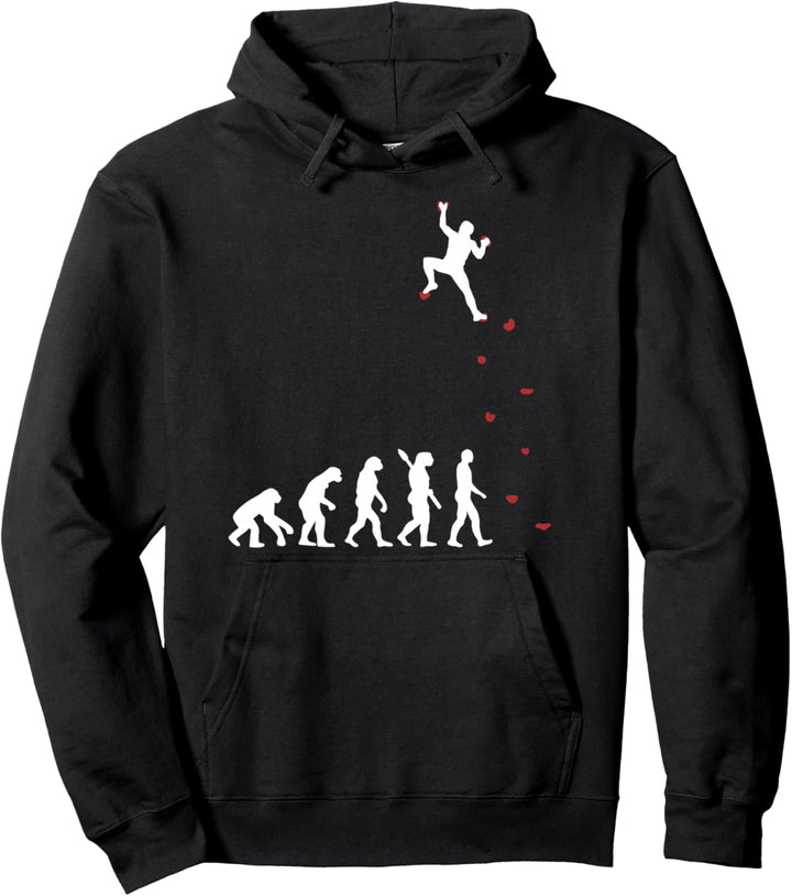 Bouldering Sprüche | Kletter Halle Klettern & Bouldern Pullover Hoodie