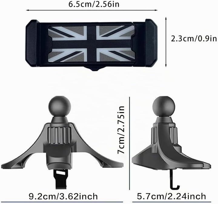 Auto Telefonhalter, Für Mini Cooper R56 R55 R57 R58 R59 R60 R61 Kreislauftauslass Telefonhalter für