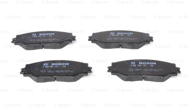 Bosch BP1085 Bremsbeläge - Vorderachse - ECE-R90 Zertifizierung - vier Bremsbeläge pro Set