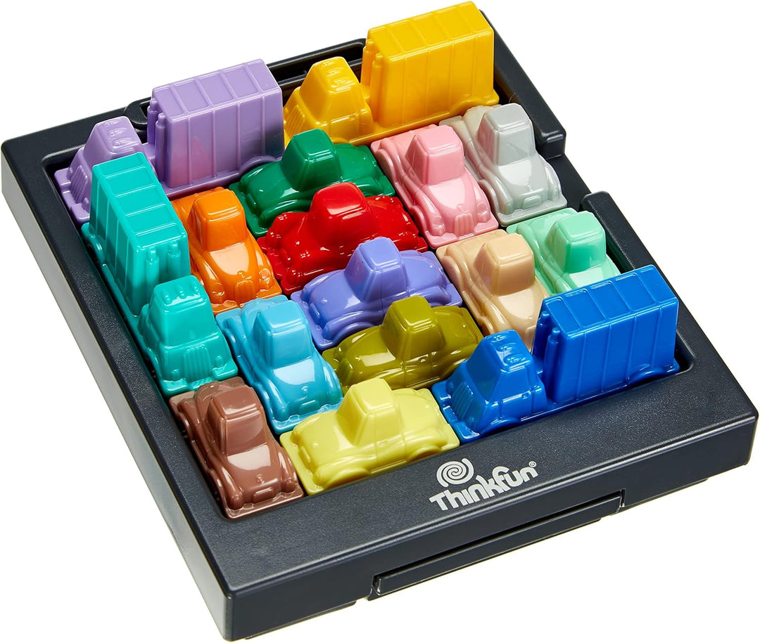 Ravensburger ThinkFun Rush Hour Flucht vor Staus, Logikspiel für Kinder ab 8 Jahren Italienische Ver
