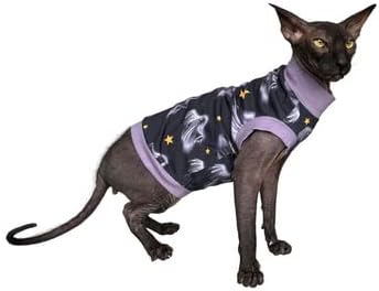 Kotomoda Katzen-Rollkragen-Geist für Sphynx und nackte Katzen (X-Large) XL, XL