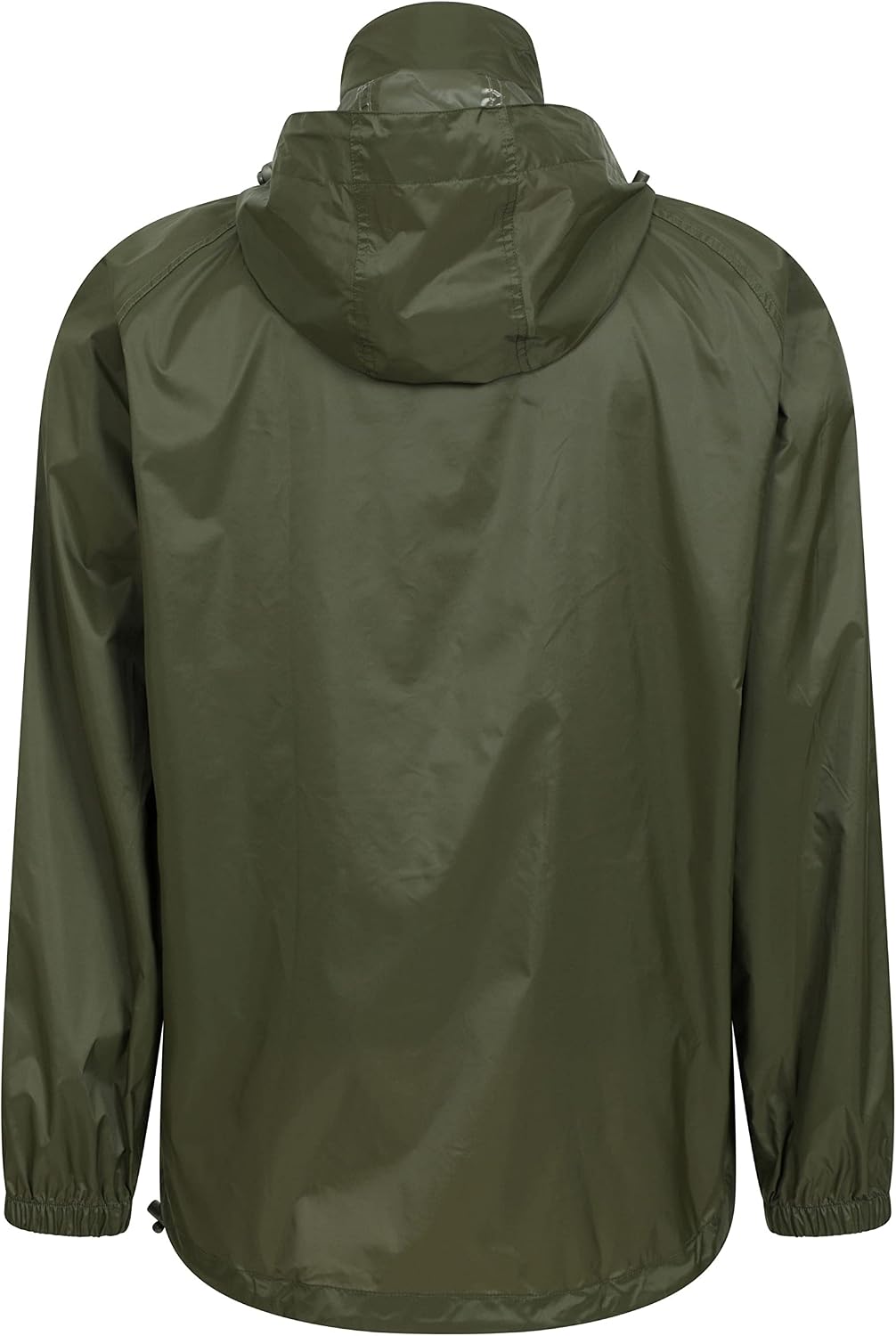 Mountain Warehouse Pakka Herren Wasserdicht Leichte verpackbare Regen Renn Sport Jacke 4XL Khaki, 4X
