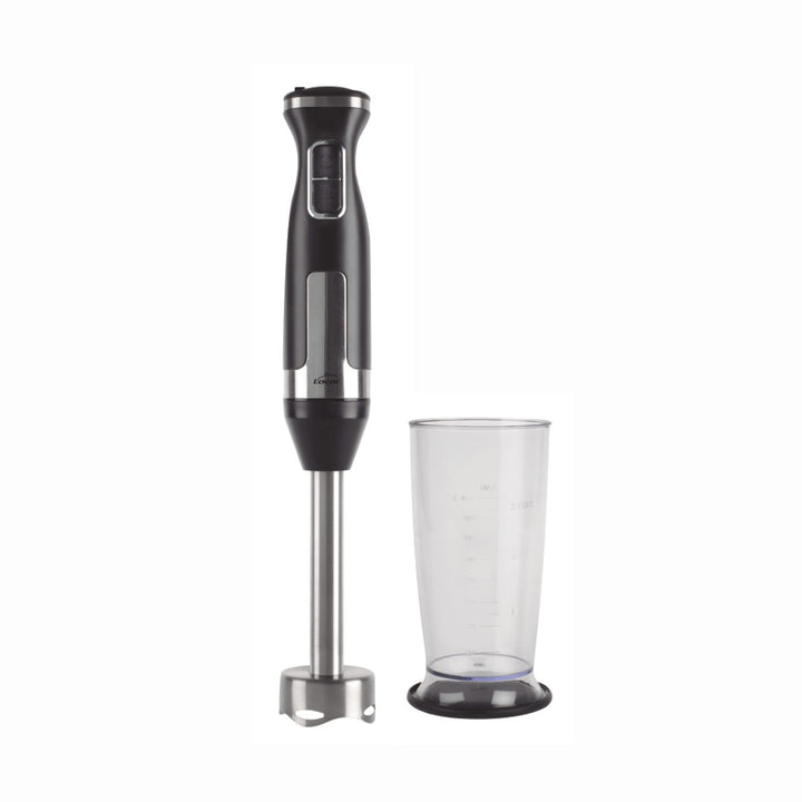 LACOR 61682 61682-Elektrischer Stabmixer PRO mit Mixbecher auf Rutschfester Unterseite, 18/10, BPA-f