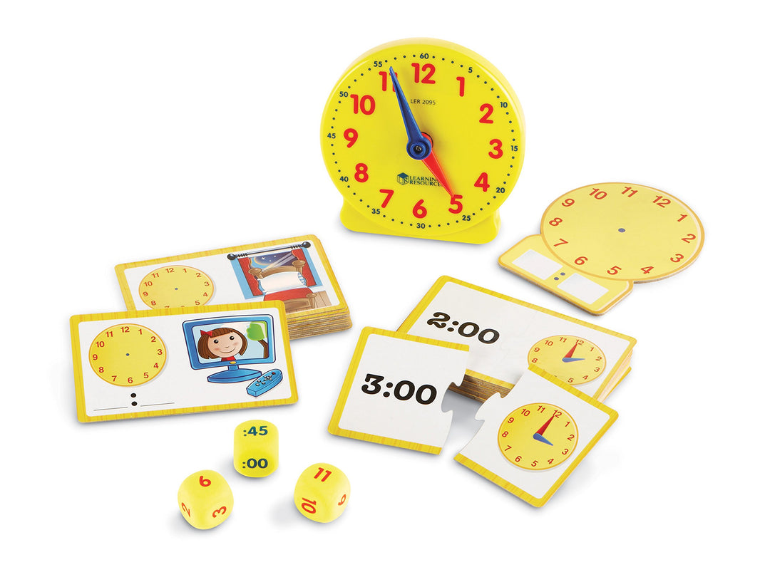 Learning Resources Spielset „Zeit“ Time Activity Set, Time Activity Set