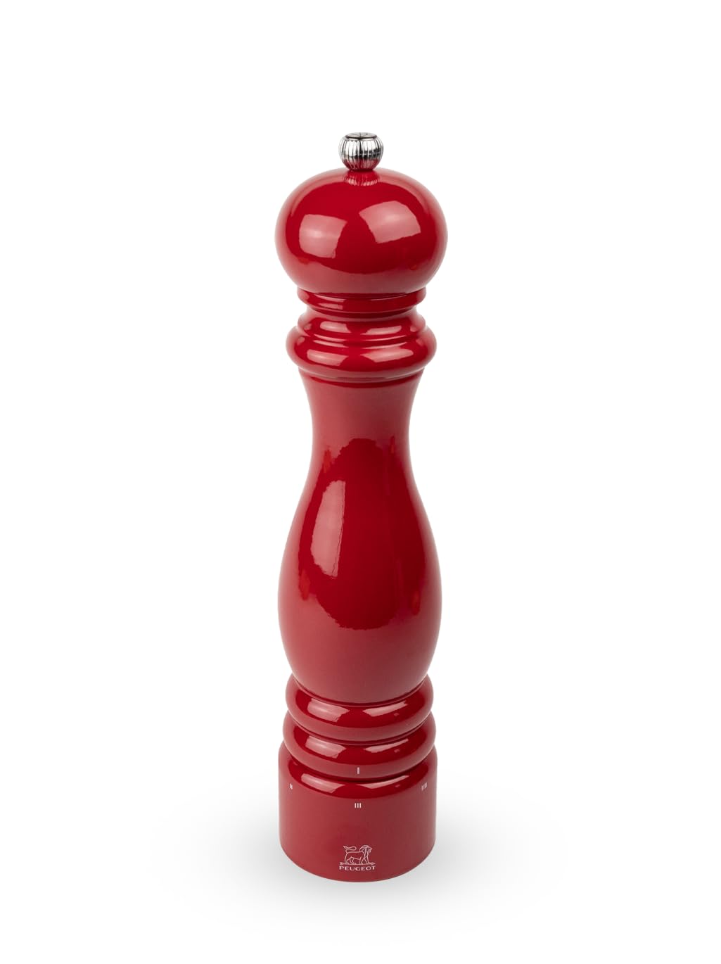 PEUGEOT - Pfeffermühle Paris u‘Select 30 cm Pfeffermühle Passionrot Lackiert, Pfeffermühle Passionro