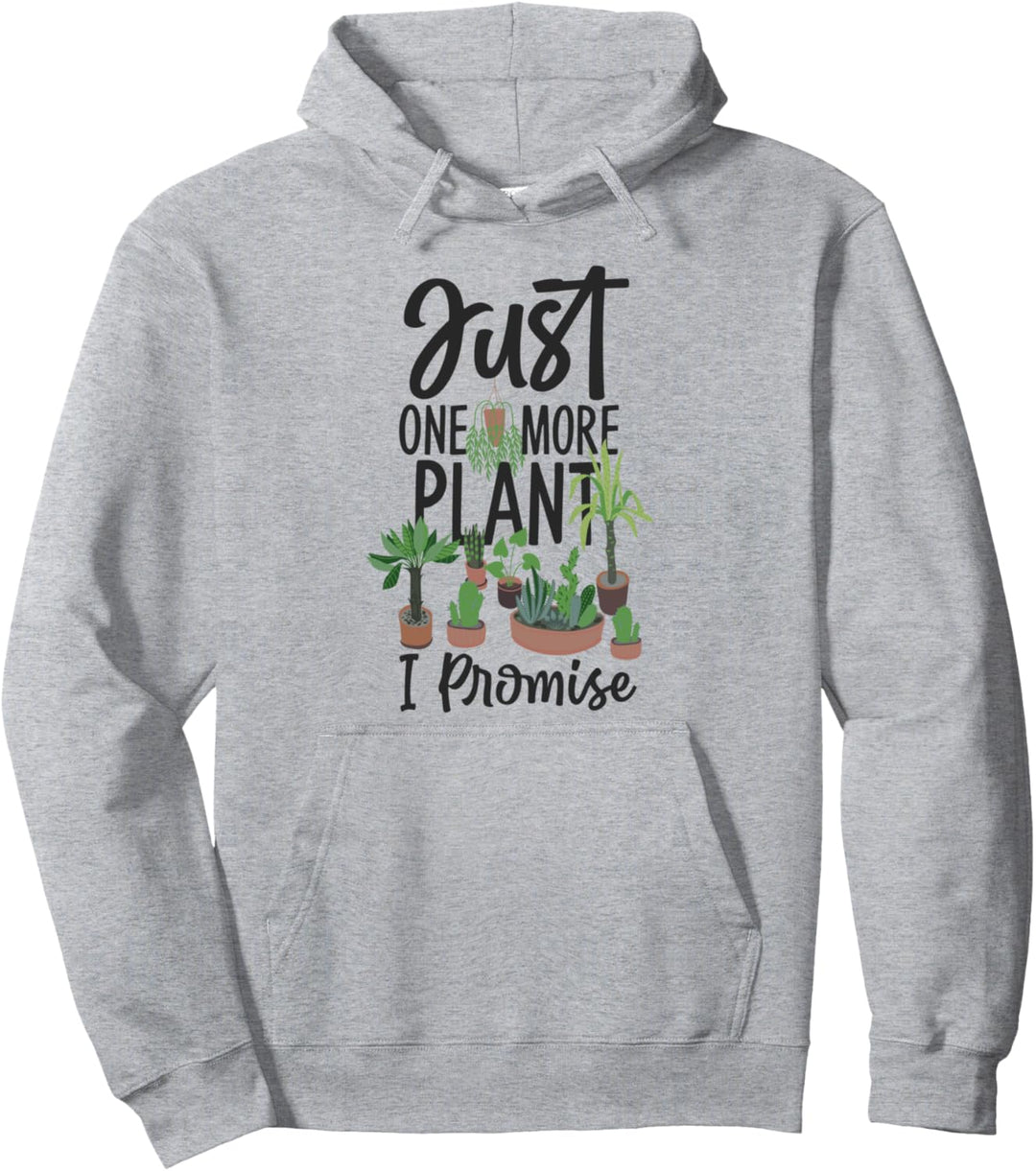 Gartenarbeit: Nur noch eine Pflanze eingetopft, versprochen Pullover Hoodie