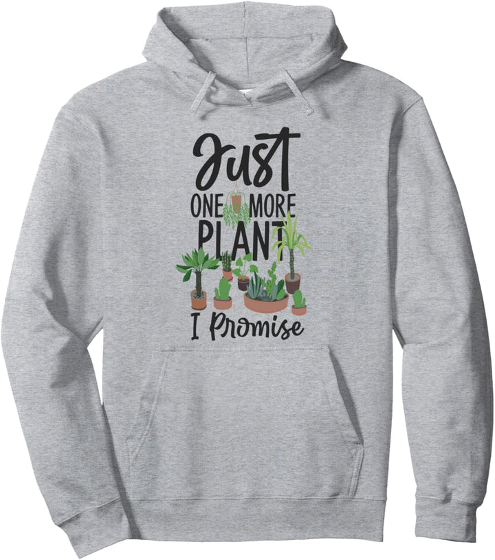 Gartenarbeit: Nur noch eine Pflanze eingetopft, versprochen Pullover Hoodie