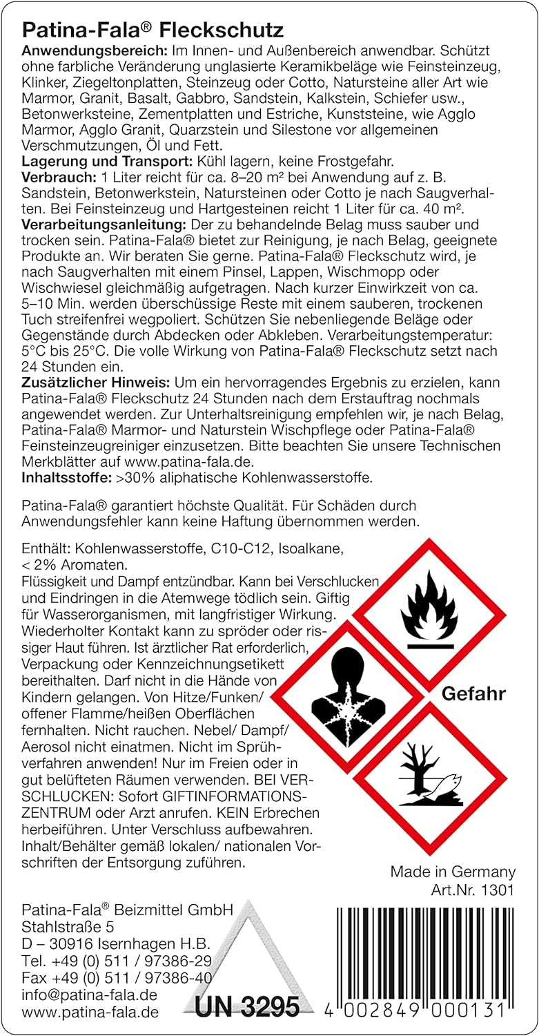 Patina-Fala Fleckschutz, 1 L, F1
