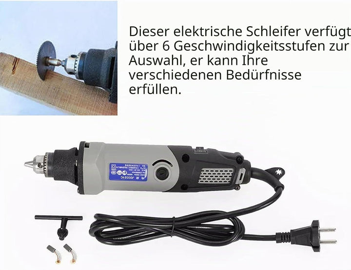 Multifunktionswerkzeug 400W - Sechs Geschwindigkeitsmodi, 5000-28000 U/min, für Schneiden, Schleifen