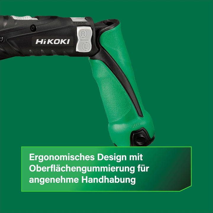 HiKOKI Akku-Knickschrauber DB3DL2 (3.6V, Li-Ion, 21 Drehmomentstufen, im Transportkoffer, inkl. 2 Ak