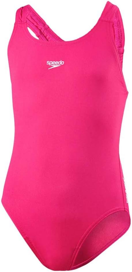 Speedo Endurance+ Medalist Badeanzug für Mädchen 13-14 Jahre Alt Endurance+ Rosa, 13-14 Jahre Alt En