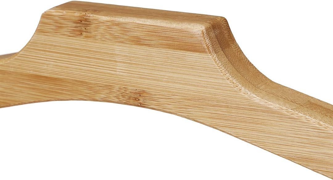 Relaxdays Herrendiener, Stummer Diener Bambus, Damen & Herren, Kleiderablage Schlafzimmer, HBT: 98,5