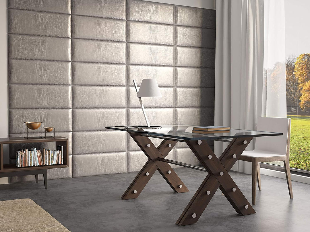 VANT Gepolsterte Kopfteile - Accent Wall Panels - Pack von 4 - Einfach Passen - König Zwilling Bett