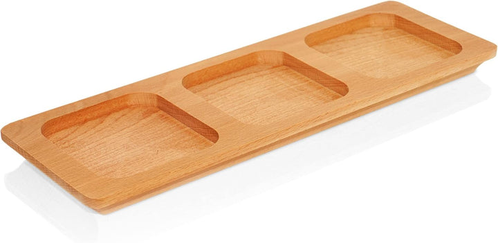 3x Spaghettidose Kunststoff, Vorratsdosen mit Bambusdeckel Braun - Bernstein, Müslibehälter Set 1,5