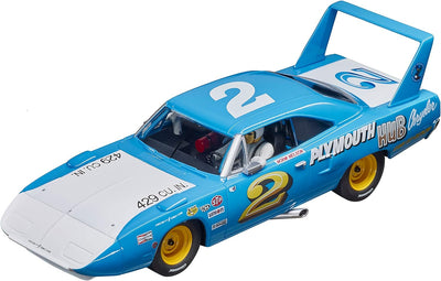 Carrera Digital 132 I Plymouth Superbird No.2 I Auto für Rennbahn | Rennbahnen und lizensierte Slotc