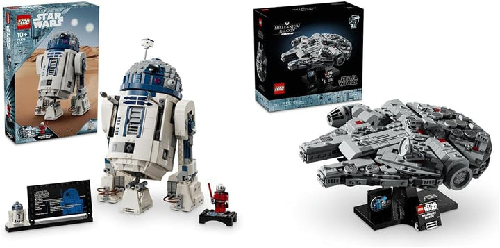 LEGO Star Wars R2-D2, Droide Steinen zum Sammeln, Bauen, Spielen und Ausstellen & Star Wars Millenni