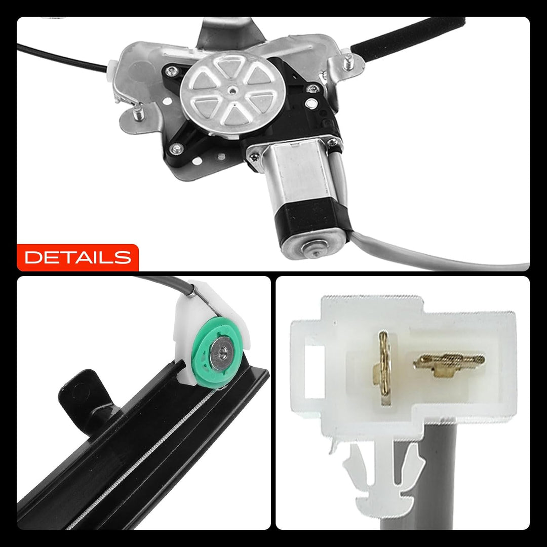 Frankberg Fensterheber Mit Motor Hinten Links Kompatibel mit Epica KL1 2.0L Stufenheck 2006-2011 Rep