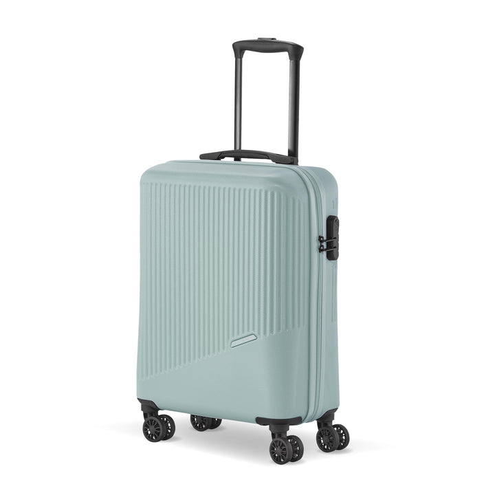 travelite 4-Rad Handgepäck Koffer klein 37 Liter, Gepäck Serie BALI: ABS Hartschalen Trolley erfüllt