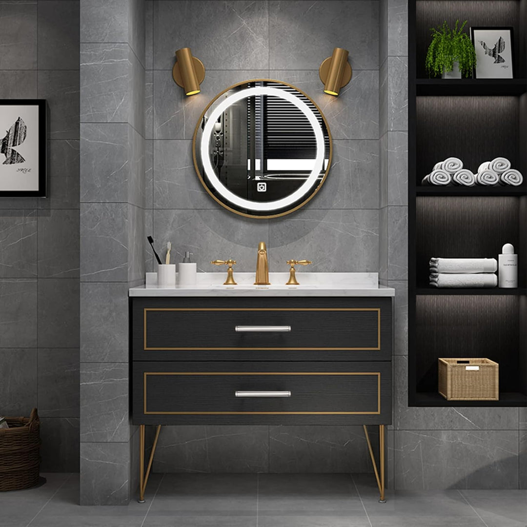 goldenwarm 10 Stück Küchengriffe Edelstahl Gebürstet Möbelgriffe Vintage Türgriffe Küche Schrankgrif