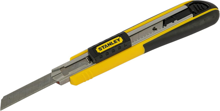 Stanley FatMax Cutter-Messer mit Magazin 0-10-475 (9mm Klingenbreite, 138mm Länge, Klingenführung au