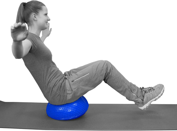 2er-SET | TheraPIE Sensorik XXL Balance Igel | Grosser Gymnastik Igel | Igelball | Ø ca. 34 cm | INK