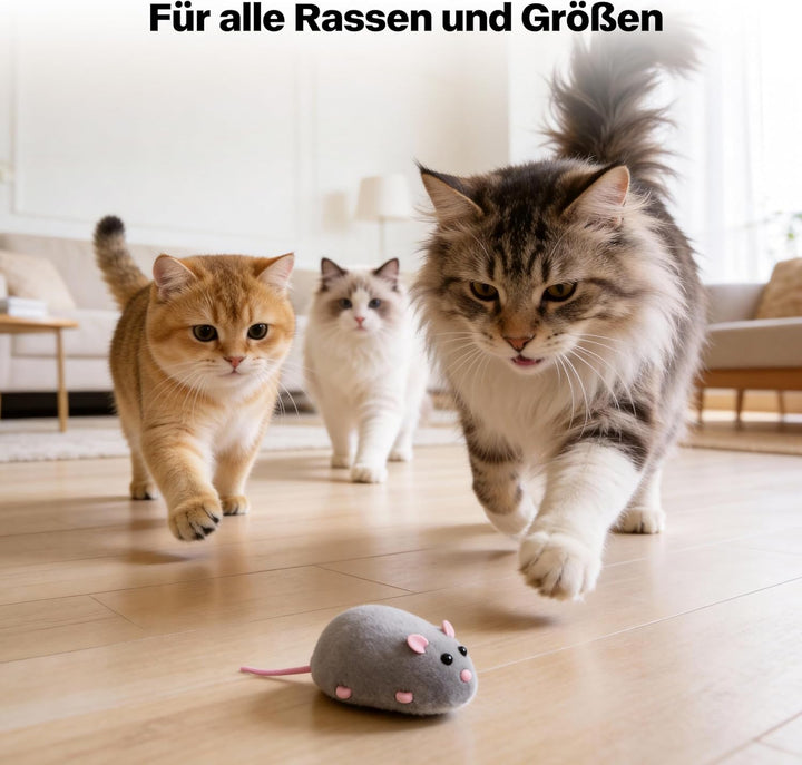 Pet Prime Katze Spielmaus, automatisch Maus für Katzen, interaktives Spielzeug für Katze, elektrisch