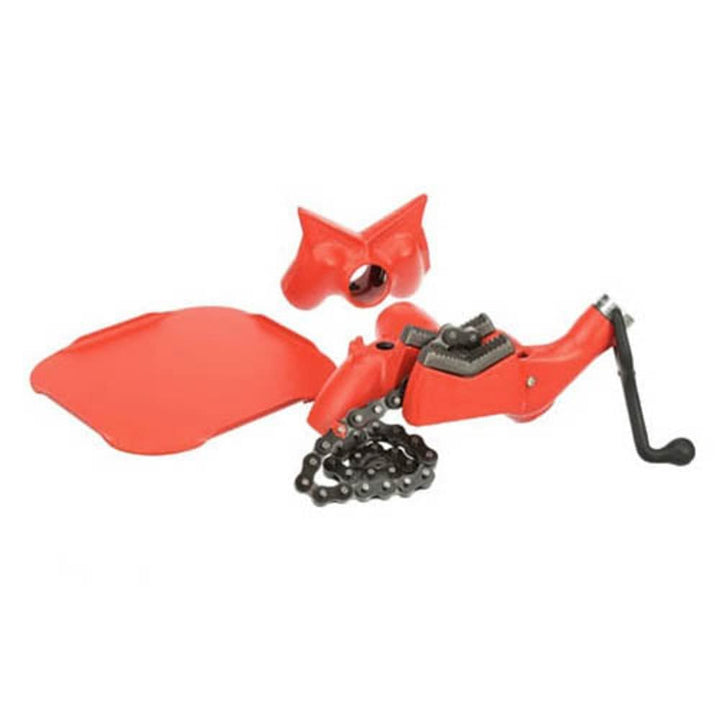 RIDGID 40165 Modell 560 Ständerkettenrohrschraubstock, transportabler Rohrschraubstock 1/8" bis 6" (