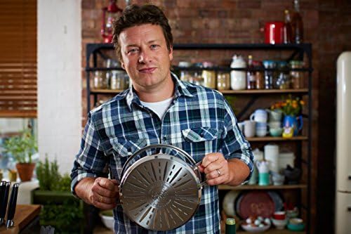 Tefal E85709 Jamie Oliver Edelstahl Wokpfanne/Wok, Antihaftbeschichtet, Pfanne Induktionsgeeignet, 2