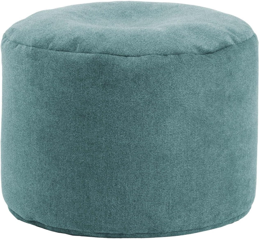 mokebo® Pouf, Hocker o. Bodenkissen 60x40cm 'Der Ruhepouf' Sitzhocker rund & Fusshocker fürs Wohnzim