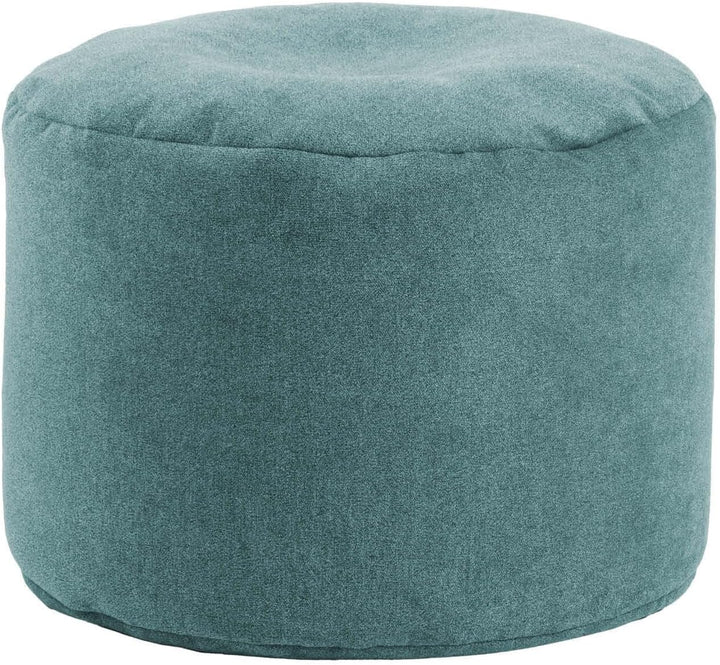 mokebo® Pouf, Hocker o. Bodenkissen 60x40cm 'Der Ruhepouf' Sitzhocker rund & Fusshocker fürs Wohnzim