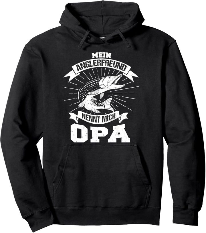 Angler Fischen Angeln Pullover Hoodie