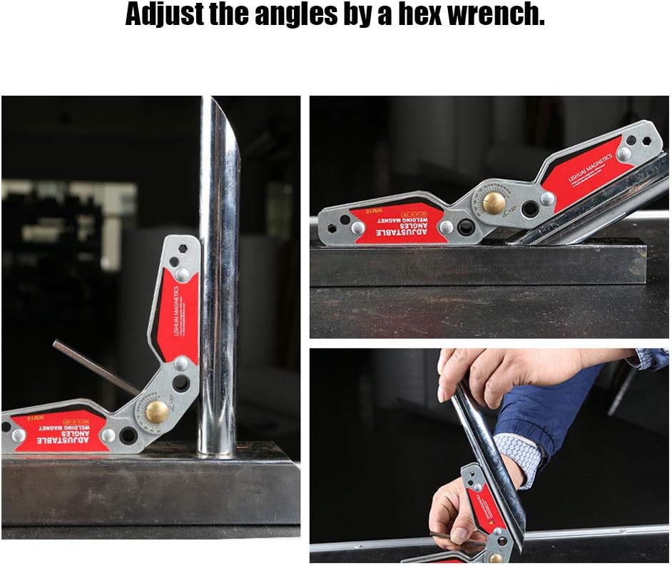 Winkel Schweisshalter, verstellbarer Magnet Magnetischer Schweisshalter Schweisserwerkzeugzubehör (2